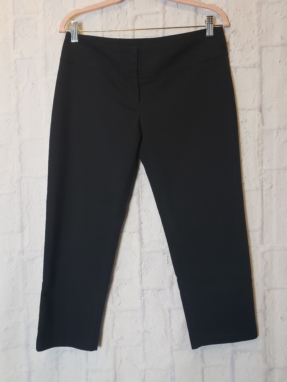 APT 9 The Torie Capri Classic Black Pants 6